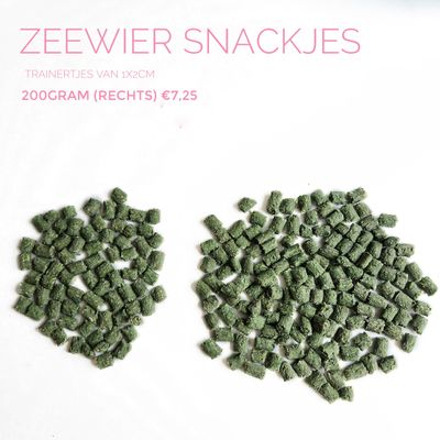 Zeewier snackjes 200gram 