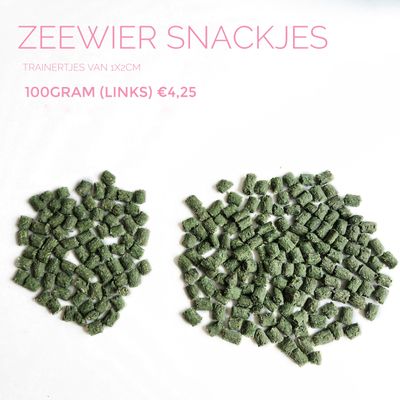 Zeewier snackjes100gram