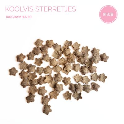 Koolvis sterretjes 