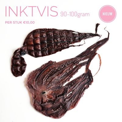 Inktvis 90-100gram