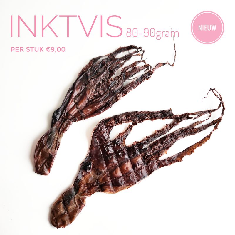 Inktvis 80-90gram