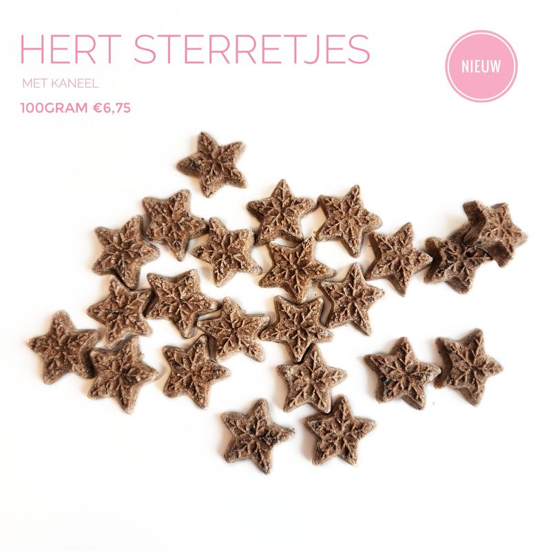 Hert kaneel sterretjes