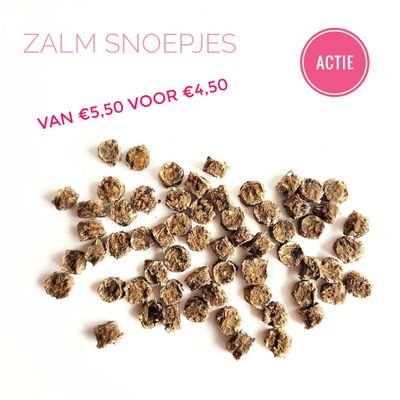 Zalm snoepjes