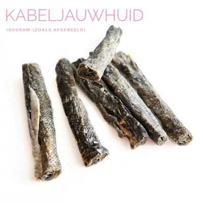 Kabeljauw huid sticks Kabeljauw huid sticks