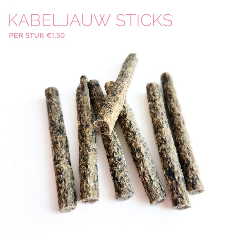 Kabeljauw sticks per stuk