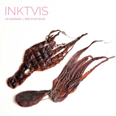 Inktvis 50-60gram