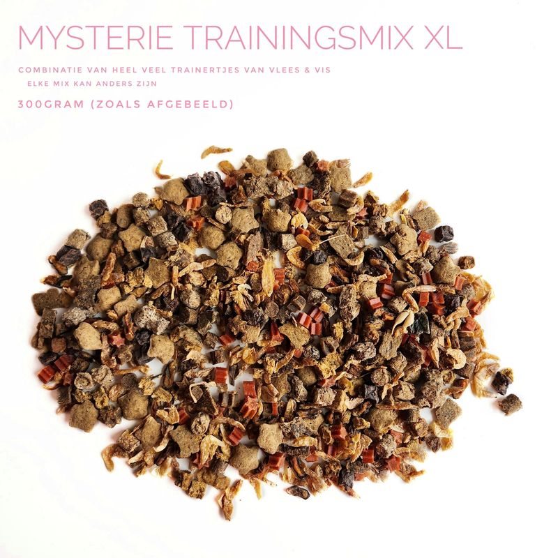 Mysterie trainings mix XL 300gram Mysterie trainings mix XL 300gram