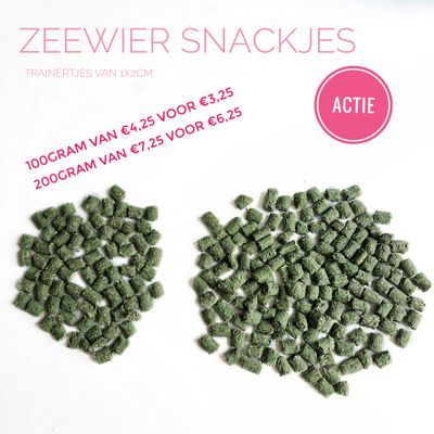 Zeewier snackjes 100gram
