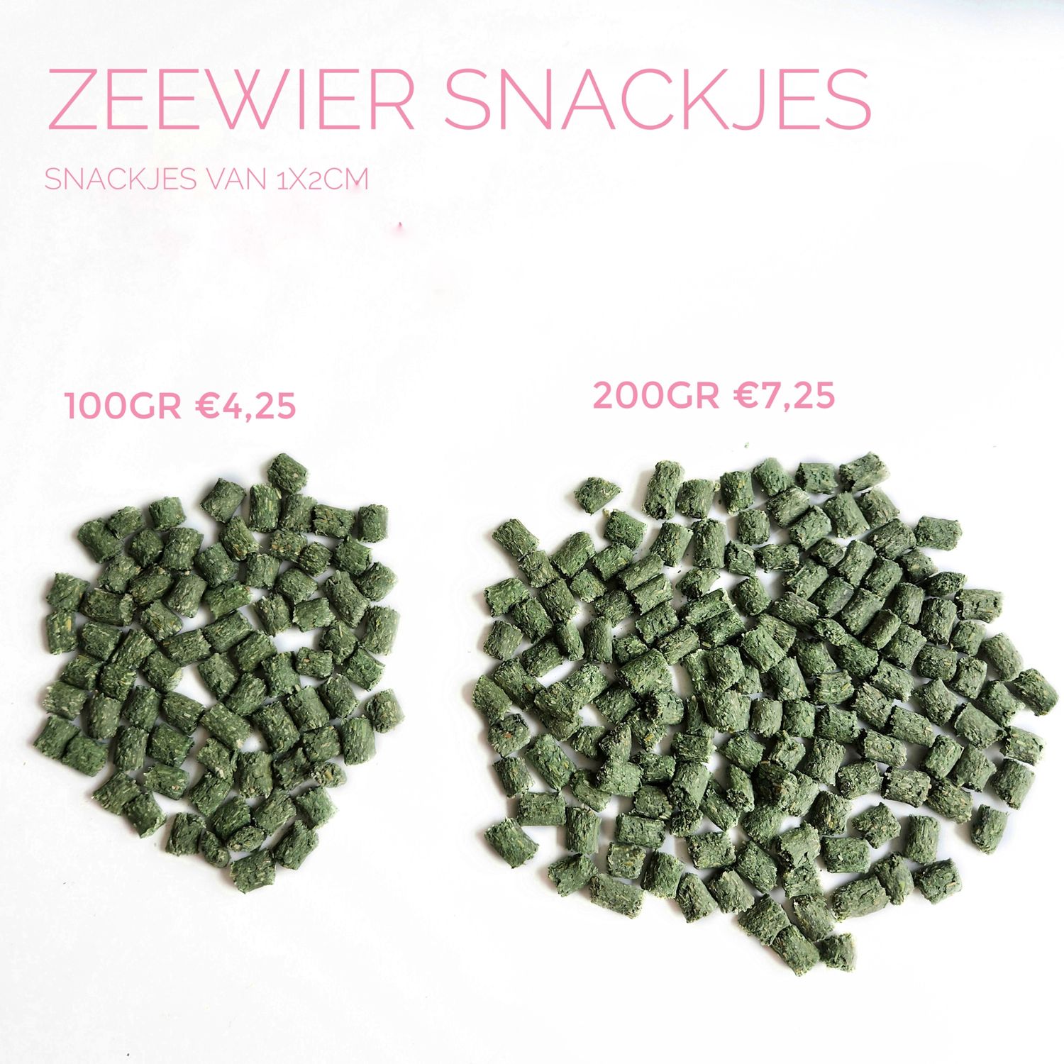Zeewier snackjes 100gram