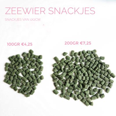 Zeewier snackjes 100gram