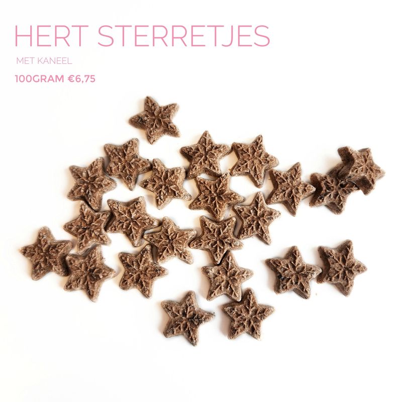 Hert kaneel sterretjes