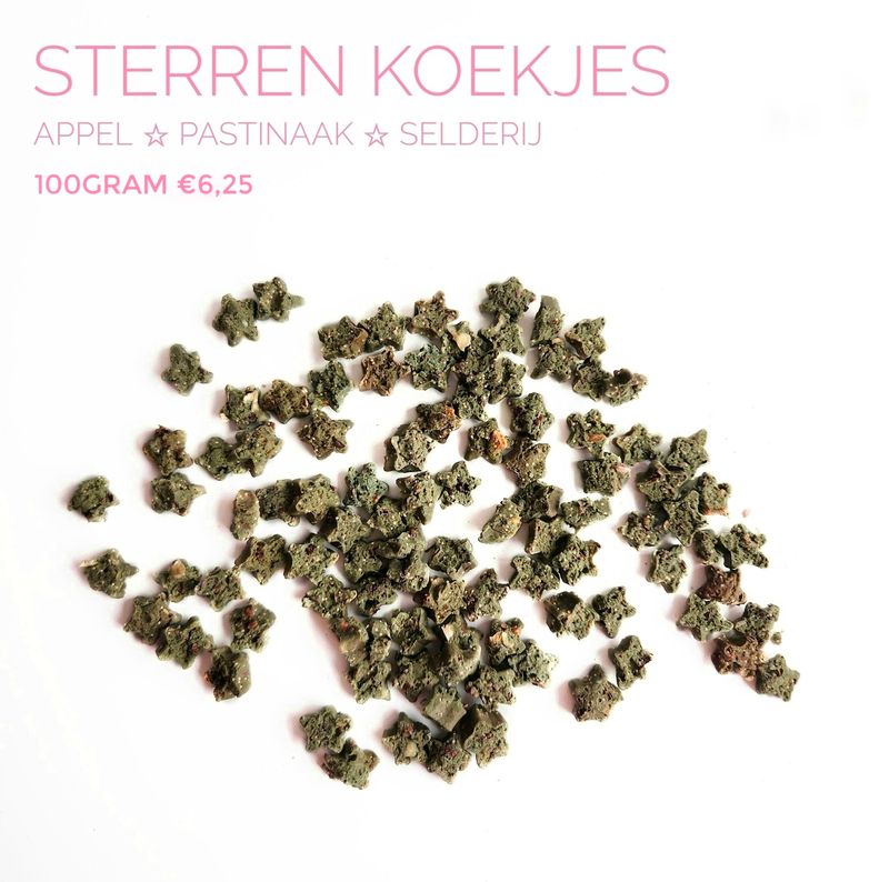 sterren koekjes (groen)