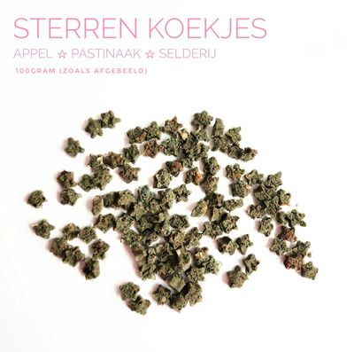 sterren koekjes (groen)
