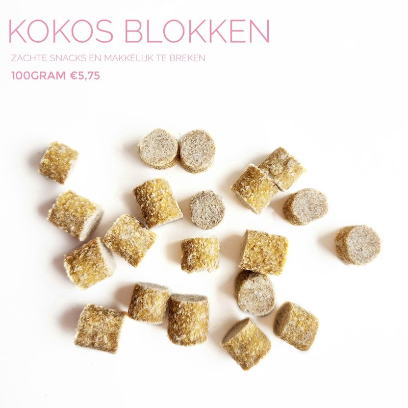 Kokos blokken (zacht)