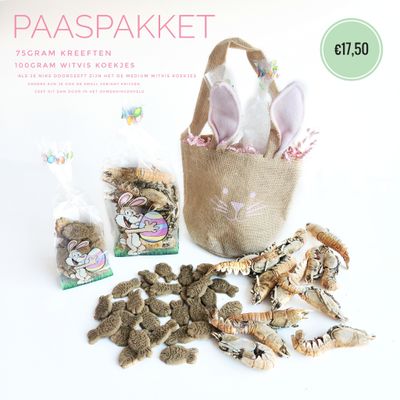 maandspecial PASEN ? kreeften & witvis koekjes 