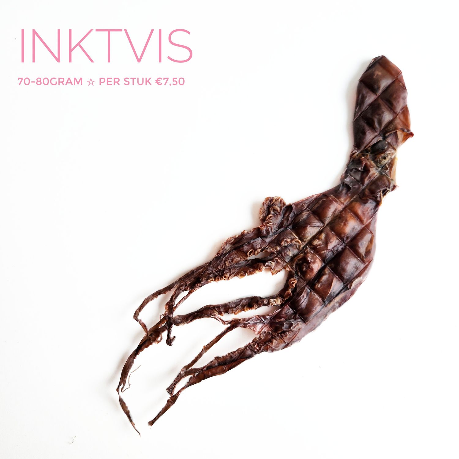 Inktvis 70-80gram