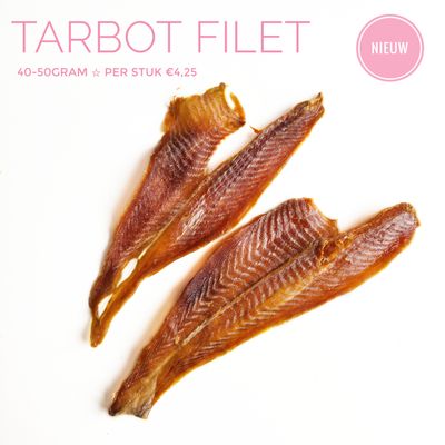 Tarbot filet ☆ 40-50gram Tarbot filet ☆ 40-50gram