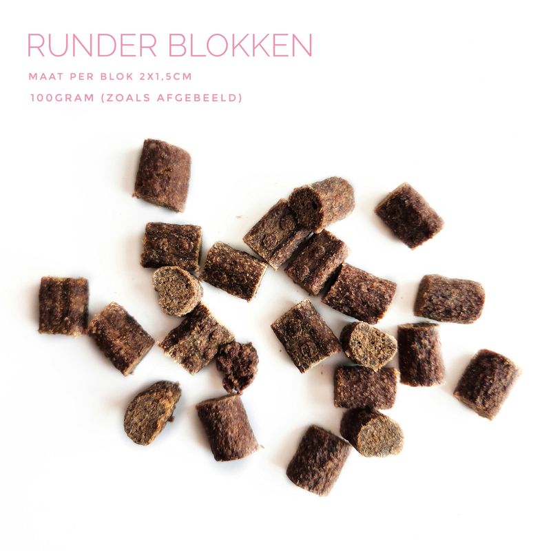 Runder blokken (zacht) Runder blokken (zacht)