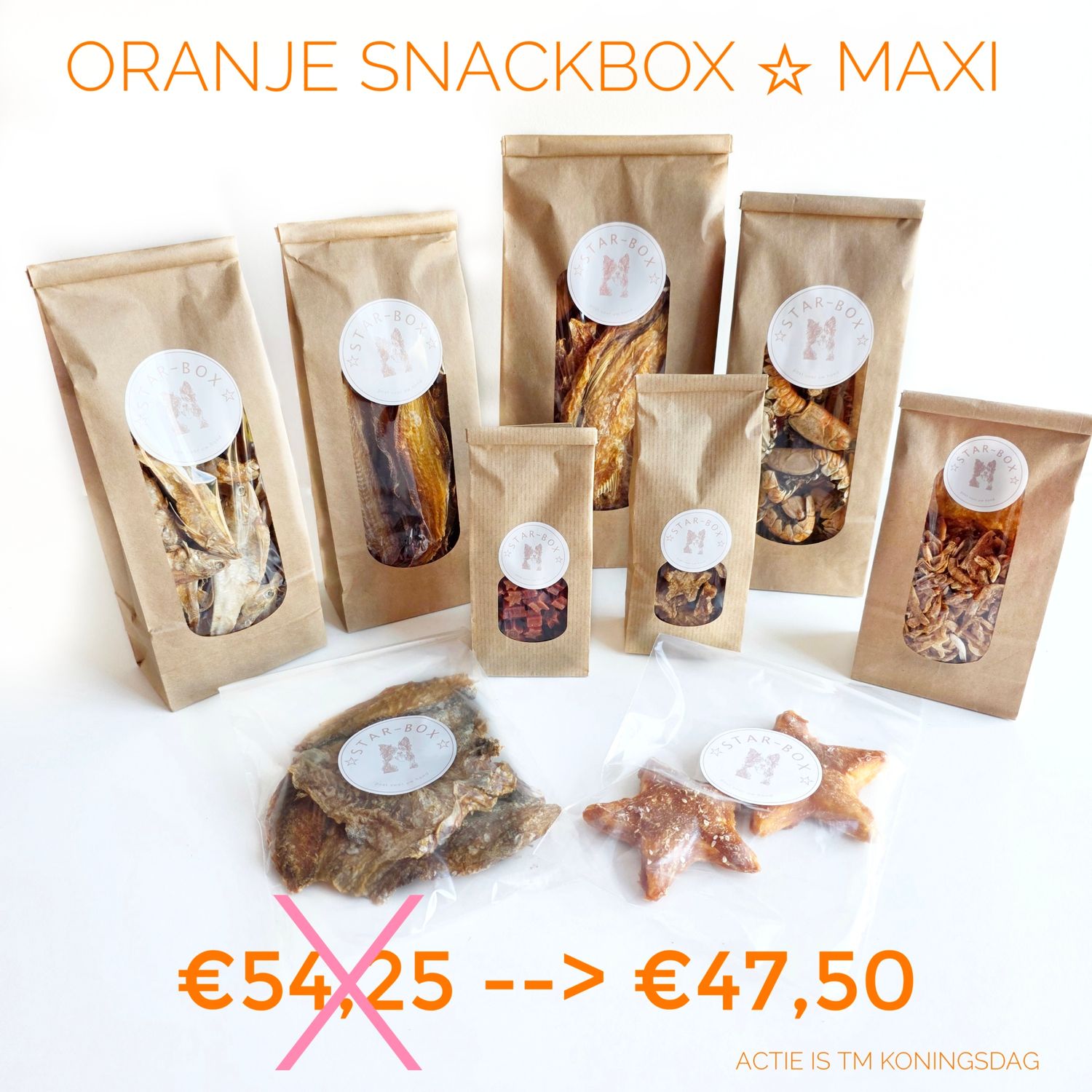 Oranje Snackbox ? maxi