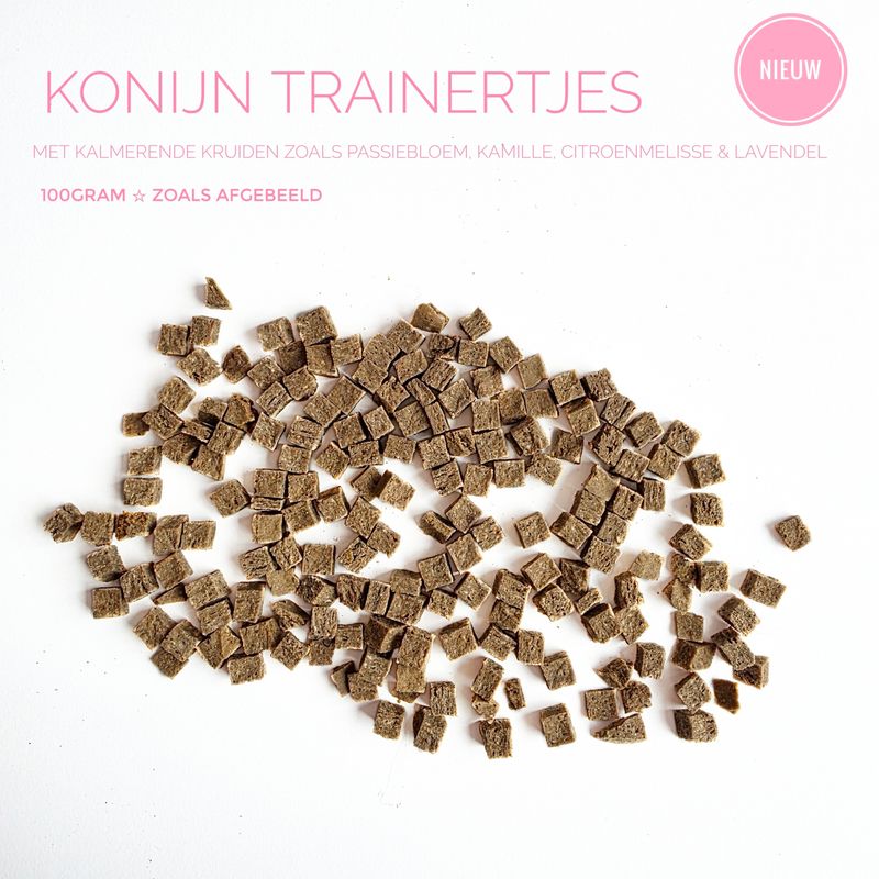 Konijn trainertjes (met kruiden)
