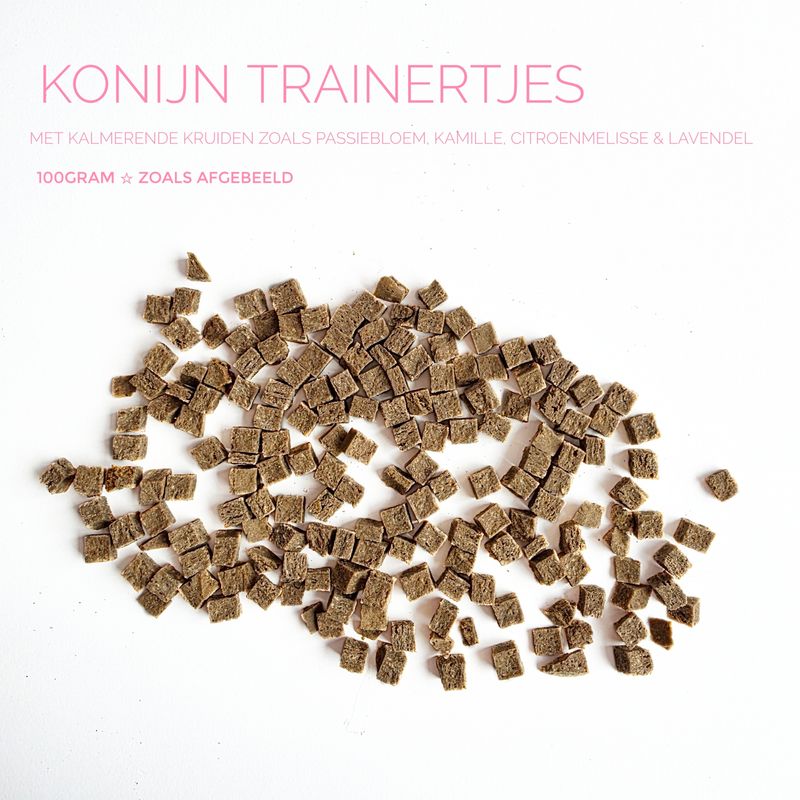 Konijn trainertjes (met kruiden)