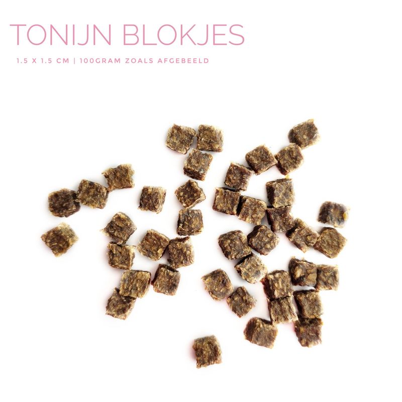 Tonijn blokjes Tonijn blokjes