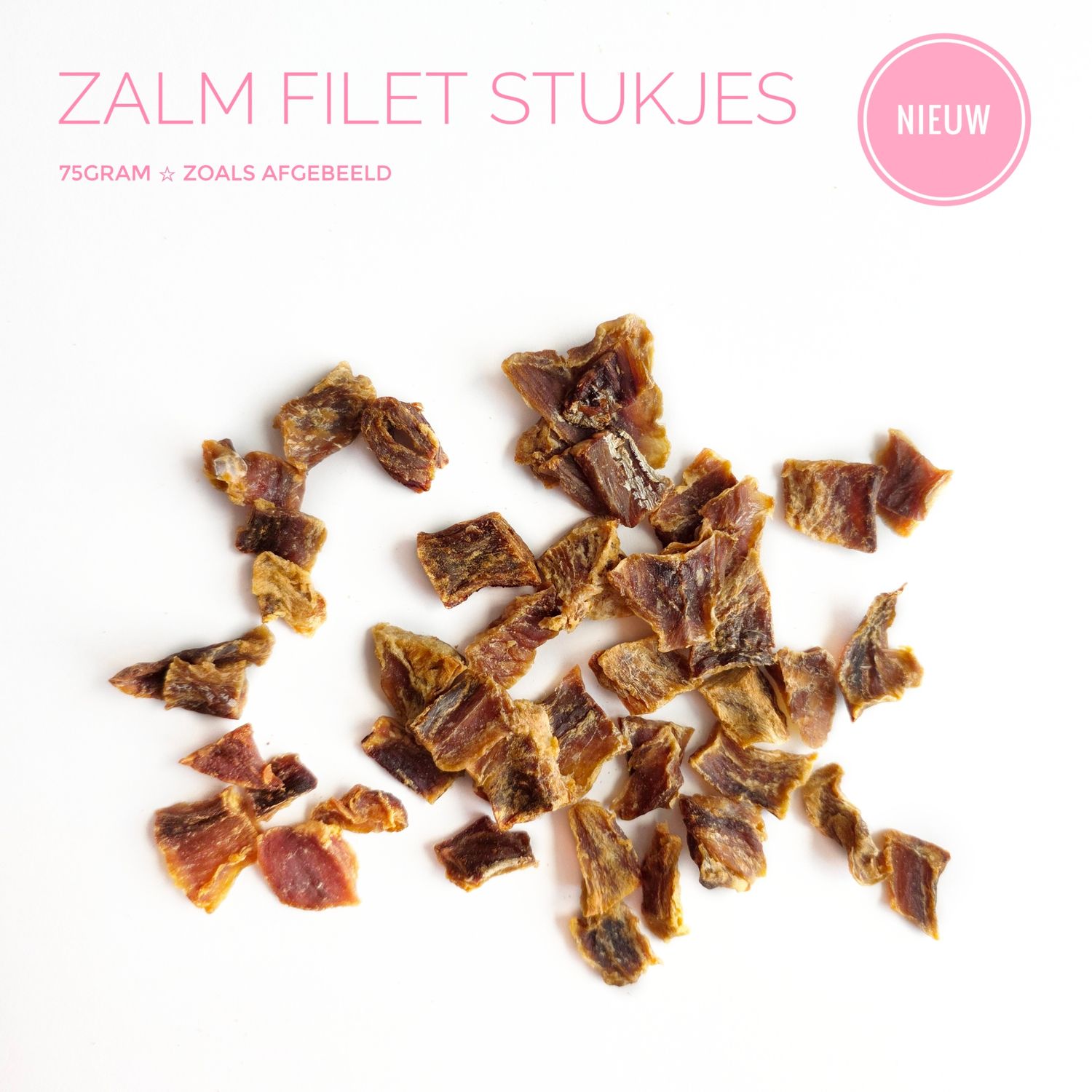 Zalm filet stukjes