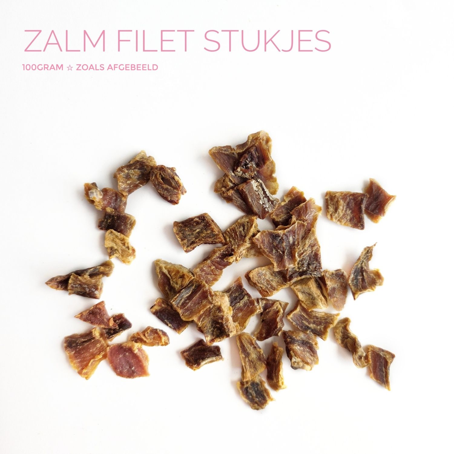 Zalm filet stukjes