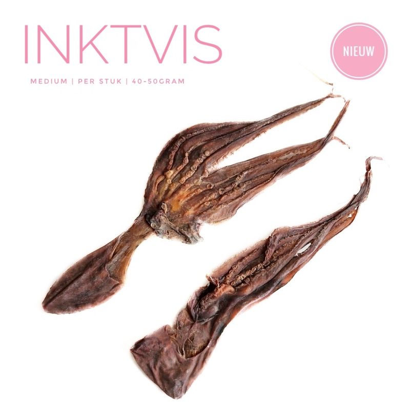 Inktvis medium 40-50gram Inktvis medium 40-50gram