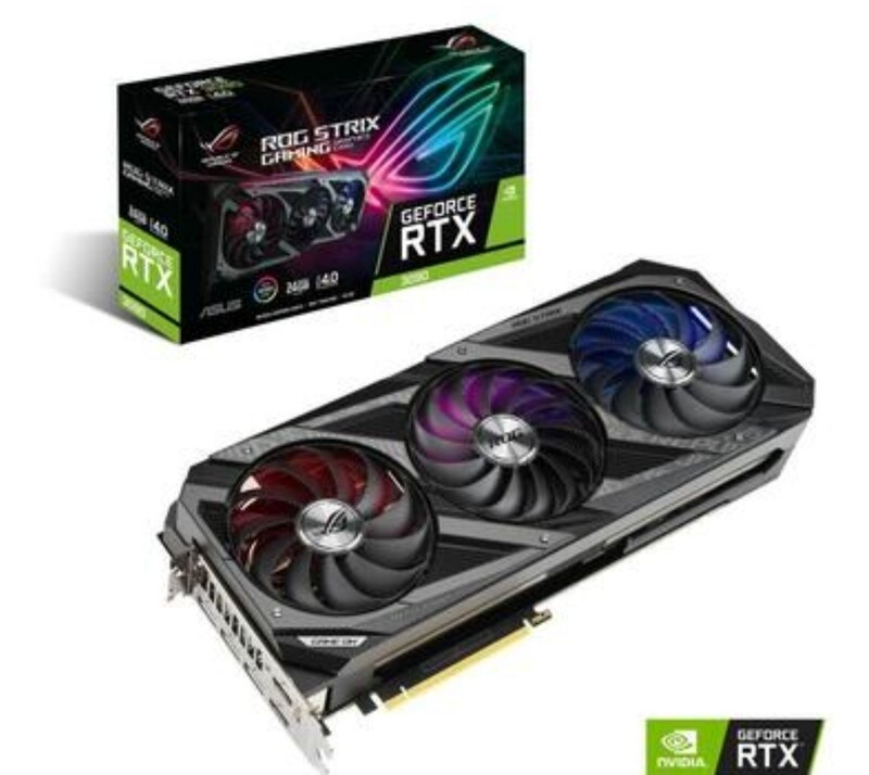 ASUS ROG-STRIX-RTX3090-O24G-GAMING ROG Strix GeForce RTX 3090 24GB GDDR6X OC PCIE