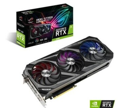 ASUS ROG-STRIX-RTX3090-O24G-GAMING ROG Strix GeForce RTX 3090 24GB GDDR6X OC PCIE