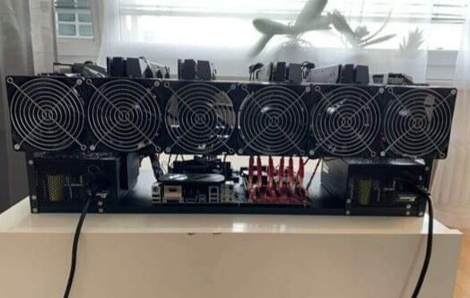 PLATFORMĂ MINIERĂ PREMIUM 6X RTX 3080