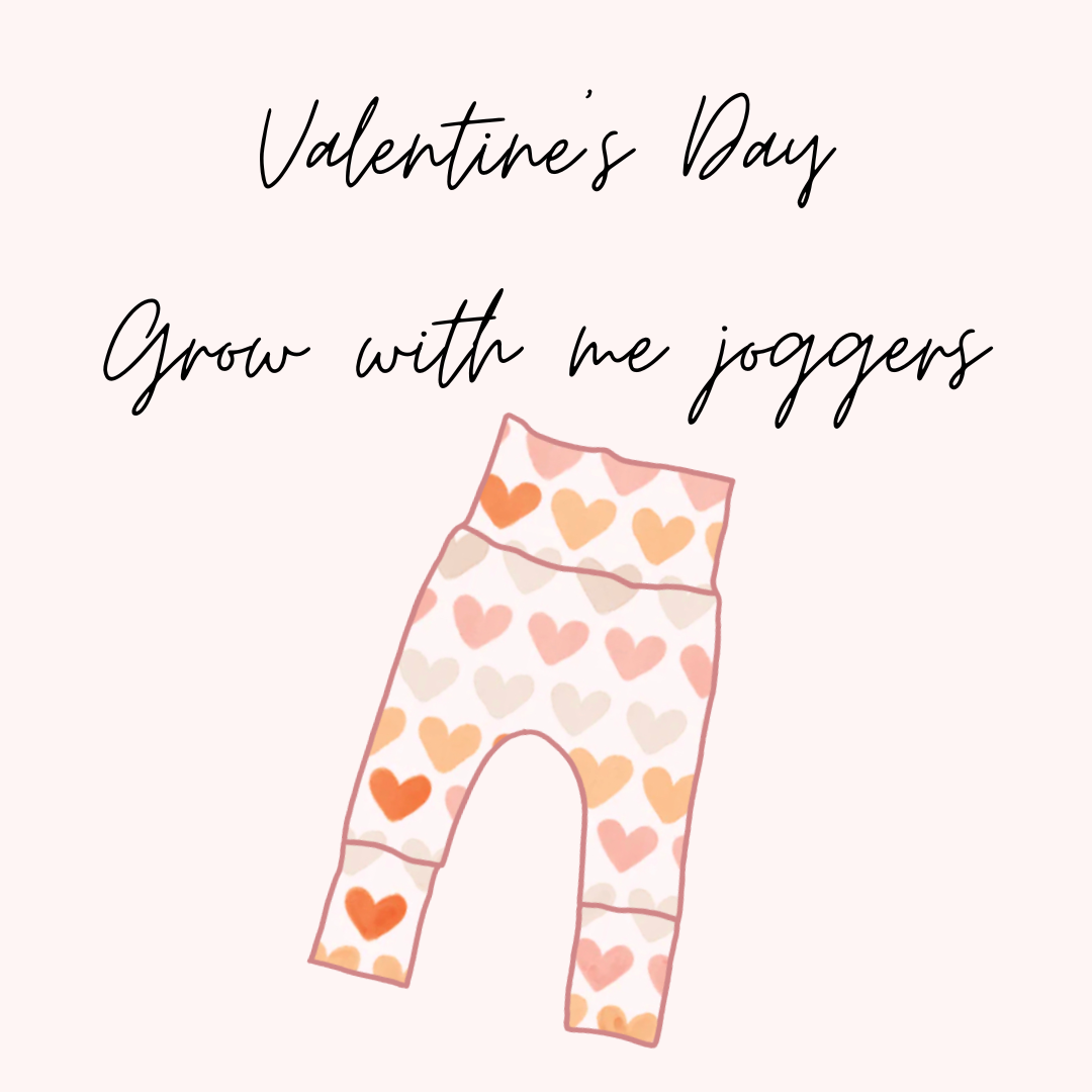 PRE-ORDER Valentine's Day - Grow With Me Joggers
