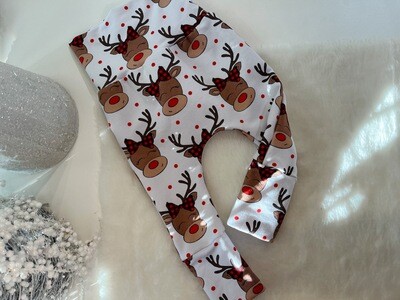 Holiday Reindeer Grow with me Joggers
