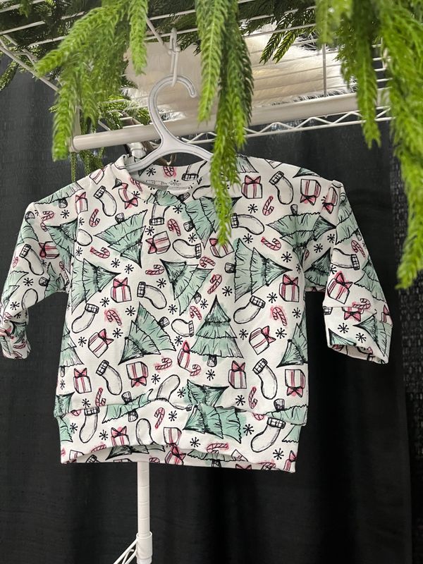 Christmas Trees And Presents Crewneck