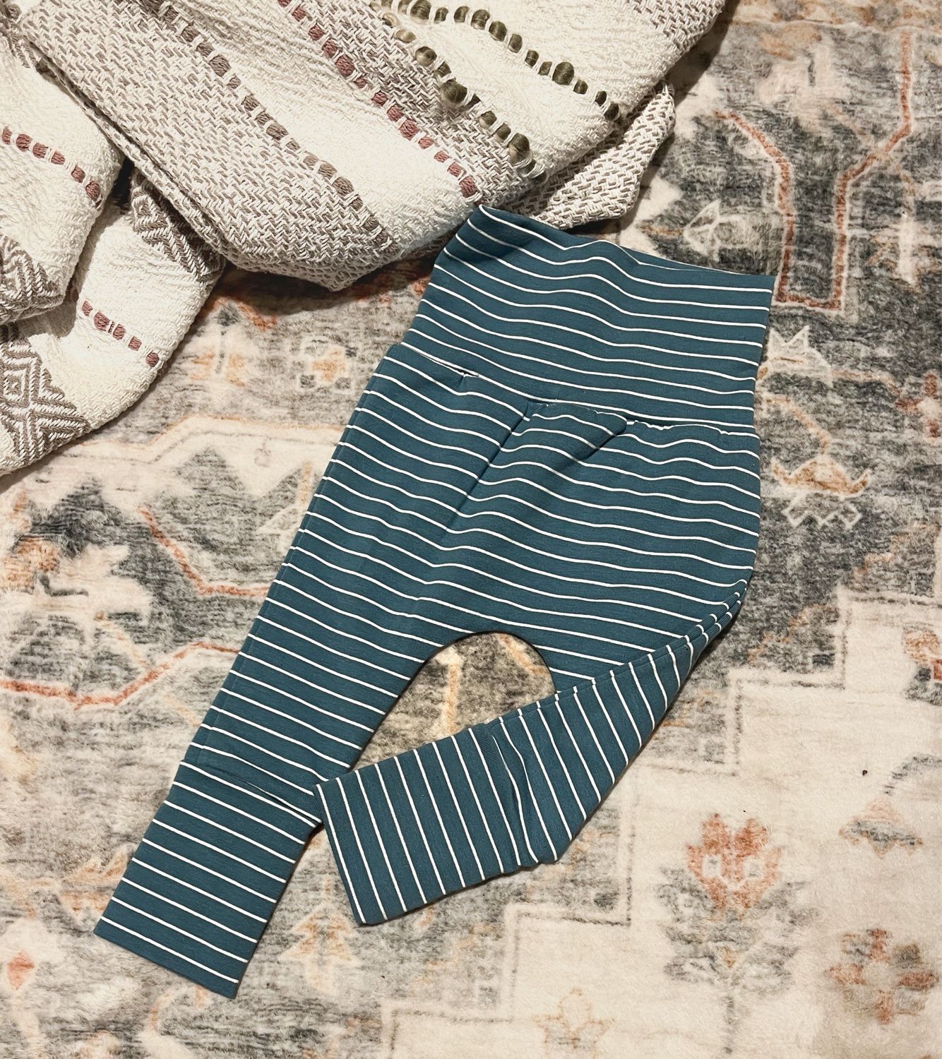 Striped Grow With Me Joggers