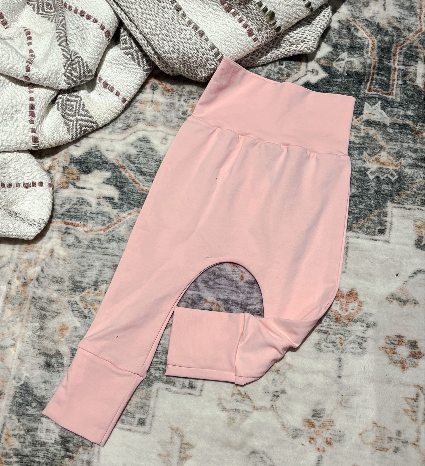 Light Pink Grow With Me Joggers