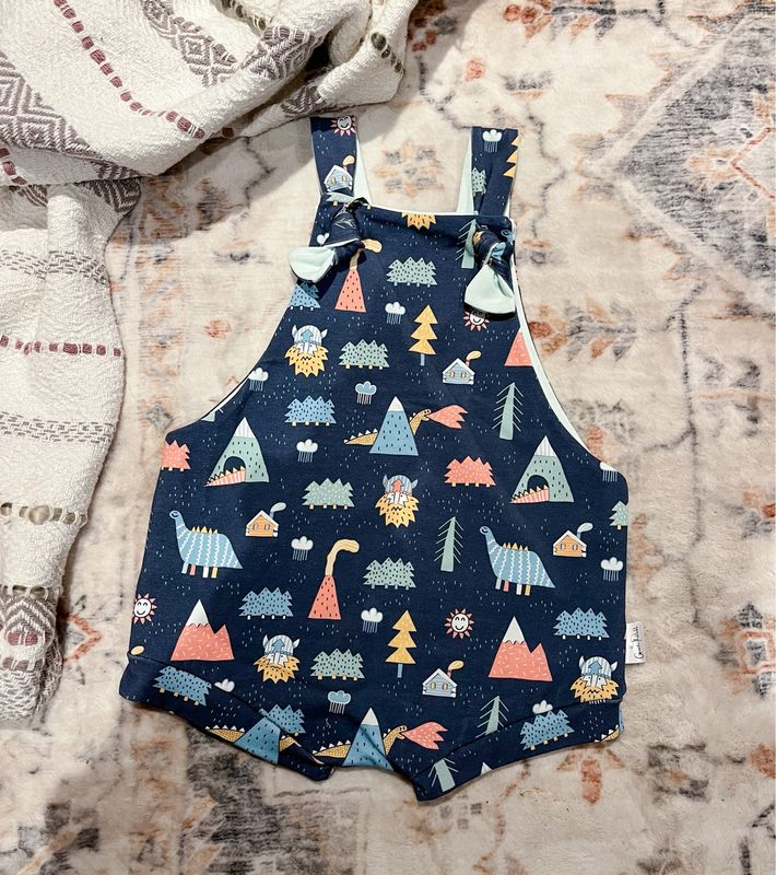 Dino Days Shorty Romper