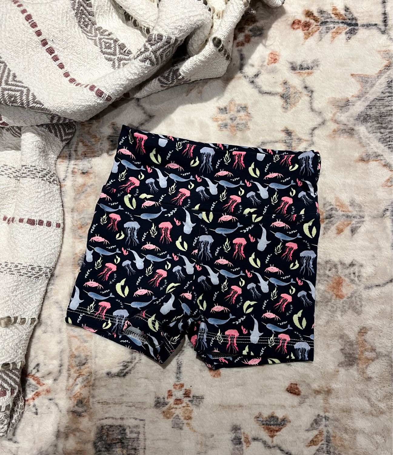 Under The Sea Bike Shorts