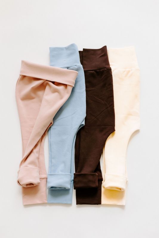 Grow with me Joggers - Baby Blue Cozy Collection