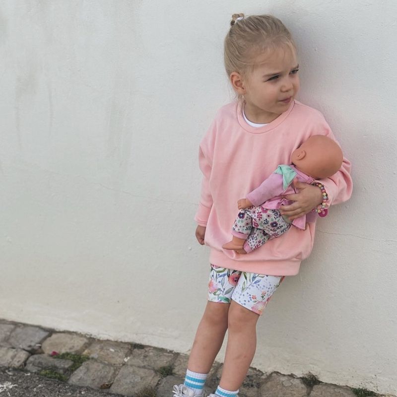 Drift Oversized Crewneck - Baby Pink Cozy Collection