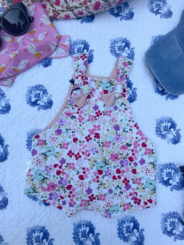 Summer Shorties - Bright floral Bummie version