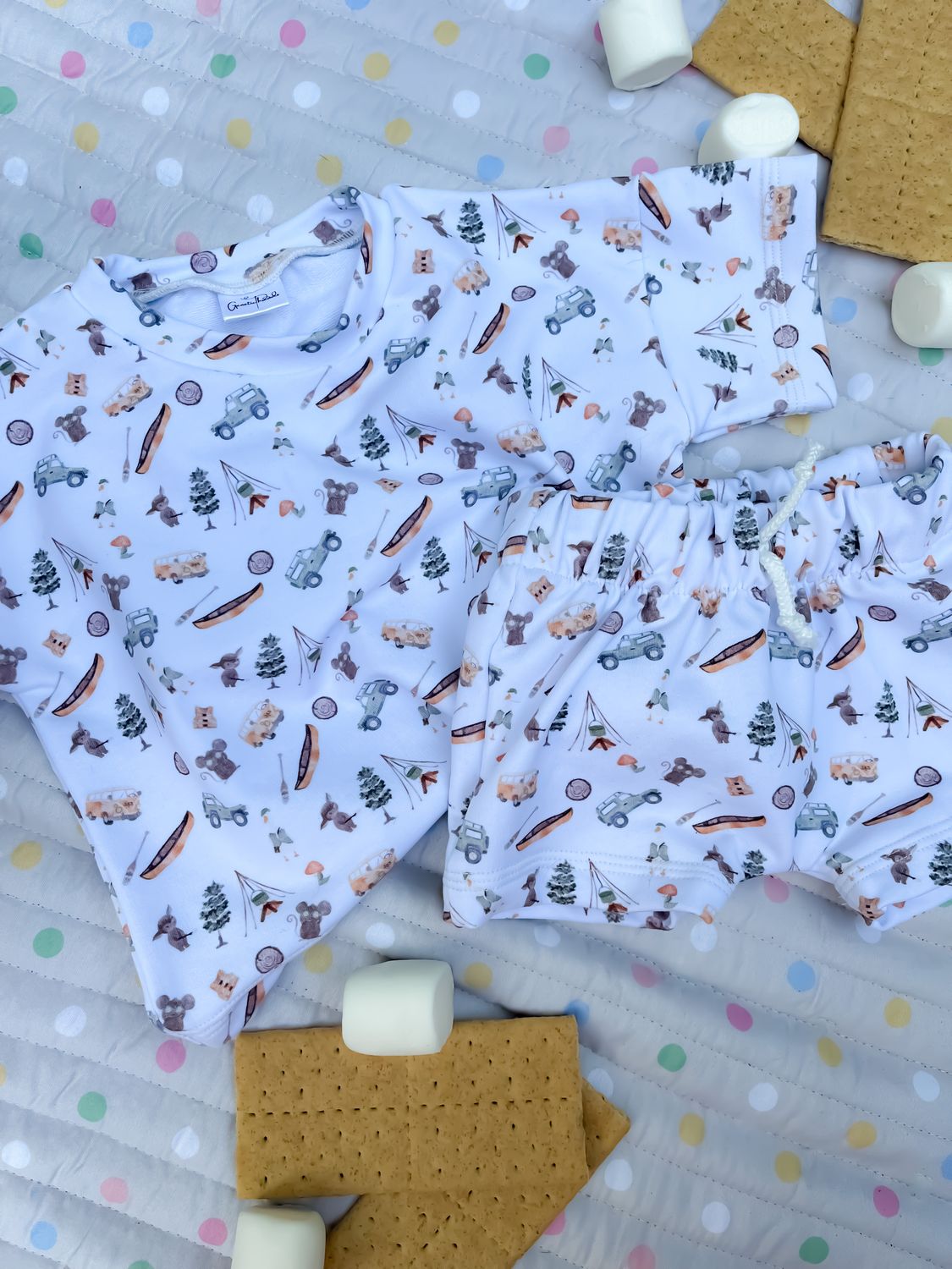 Coastal Breeze Summer Shorts - Custom Camping Adventure