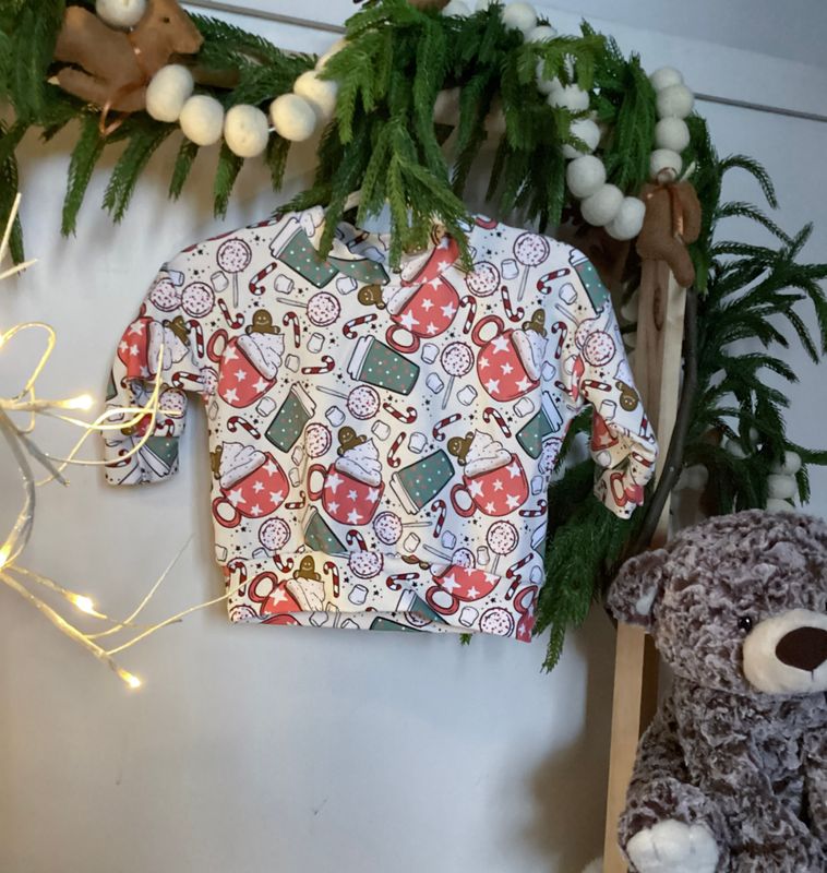 Red and Green Hot Coco Crewneck