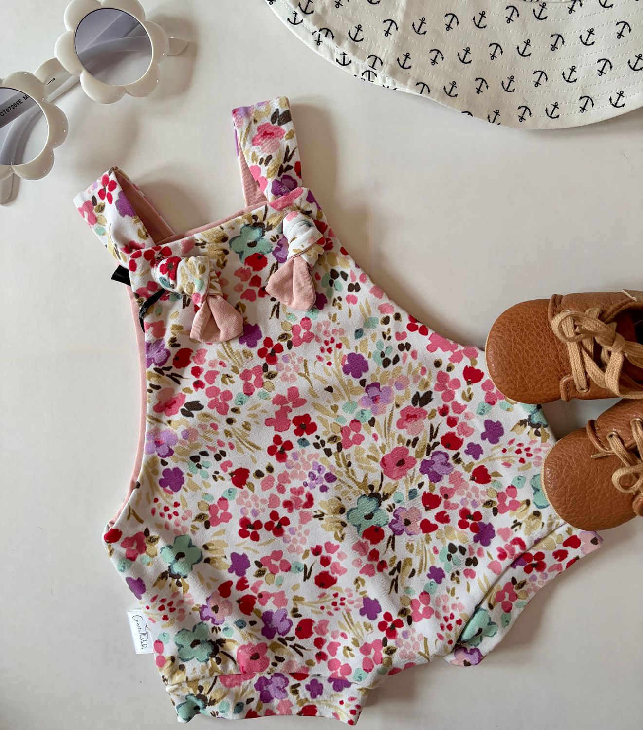 Summer Shorties - Bright floral Bummie version