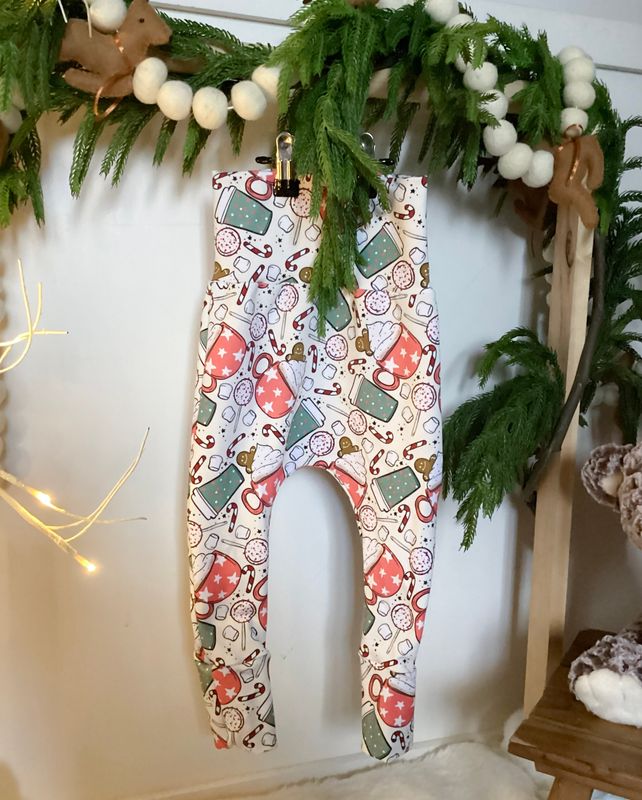 Red &amp; Green Hot Coco - Grow with me Joggers