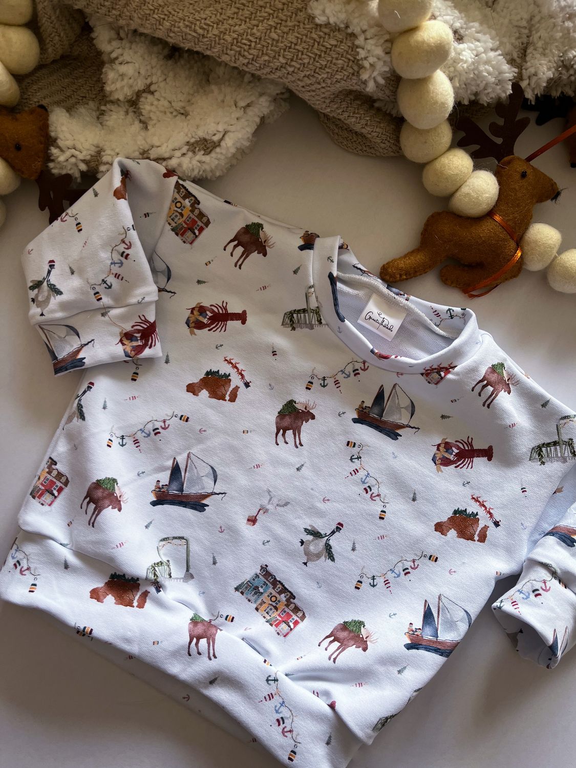 Merry Maritimes 2025 Custom Print *Hand drawn print*