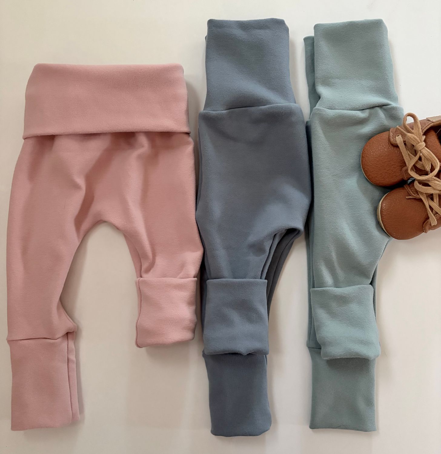 Grow with me Joggers - Dusty Rose Cozy Collection