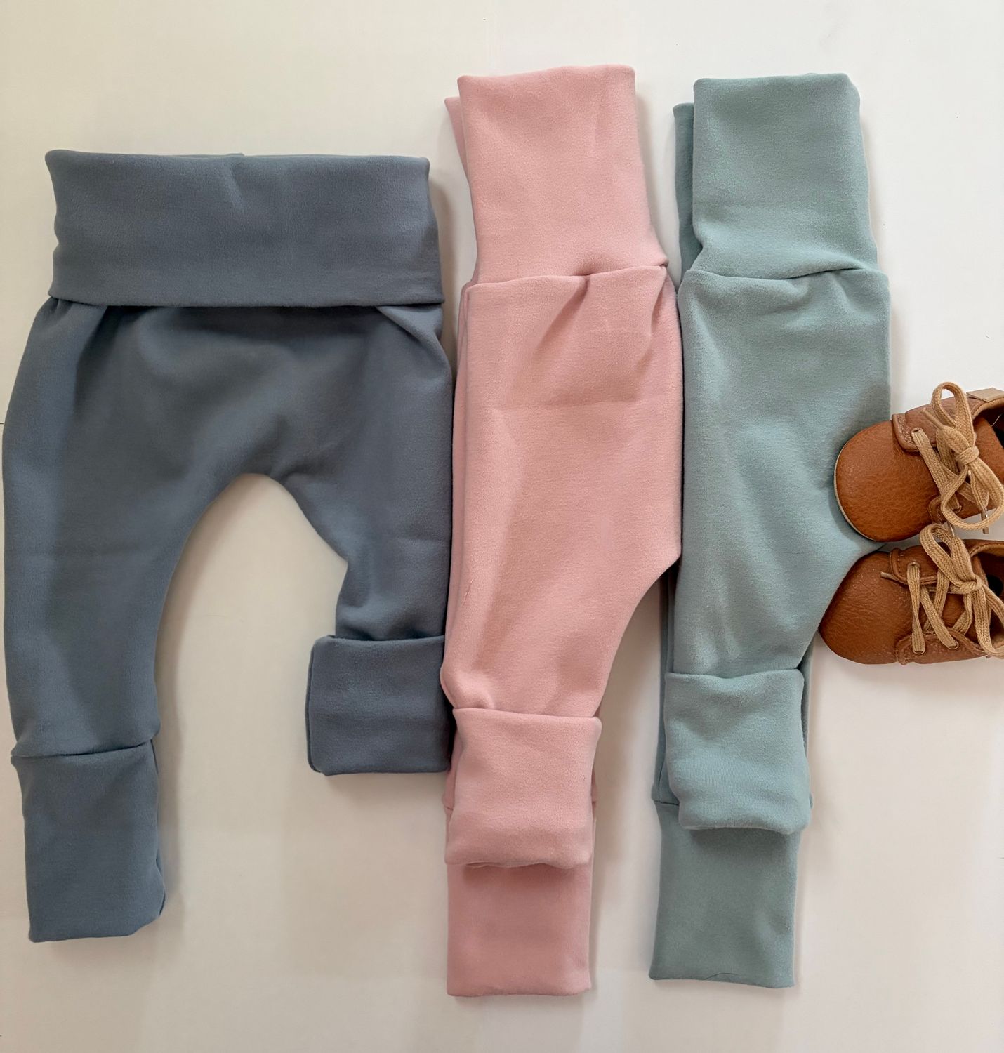 Grow with me Joggers - Fog Blue Cozy Collection