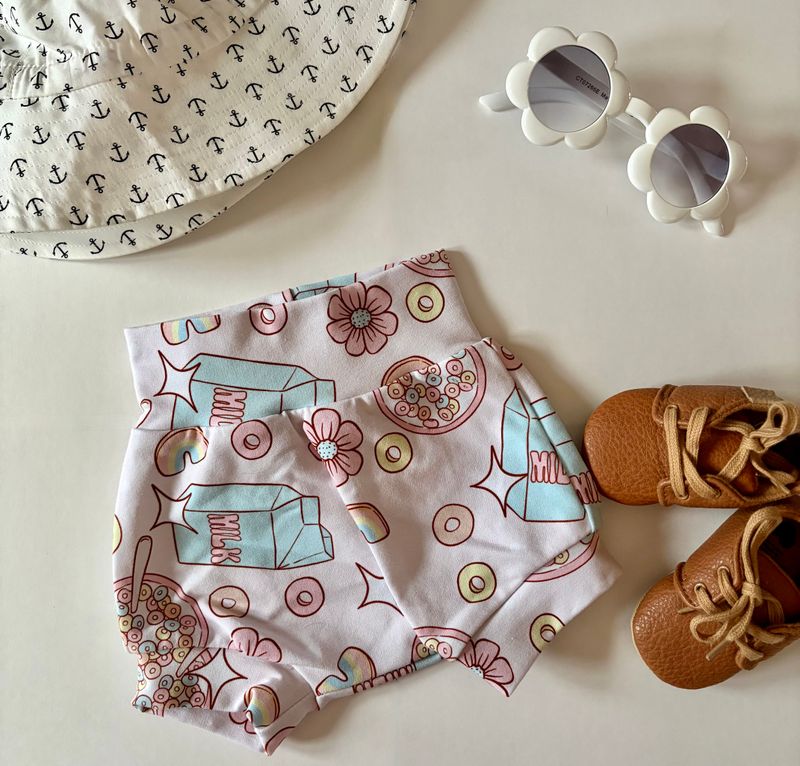 Coastal Breeze Summer Bummies - Cereal and Milk